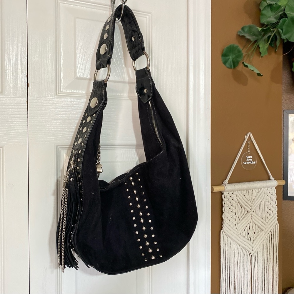 Kathy Van Zeeland Saddle Shoulder Purse Western Style